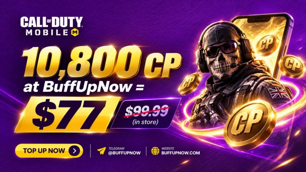 Call of Duty Mobile 10800 CP price comparison